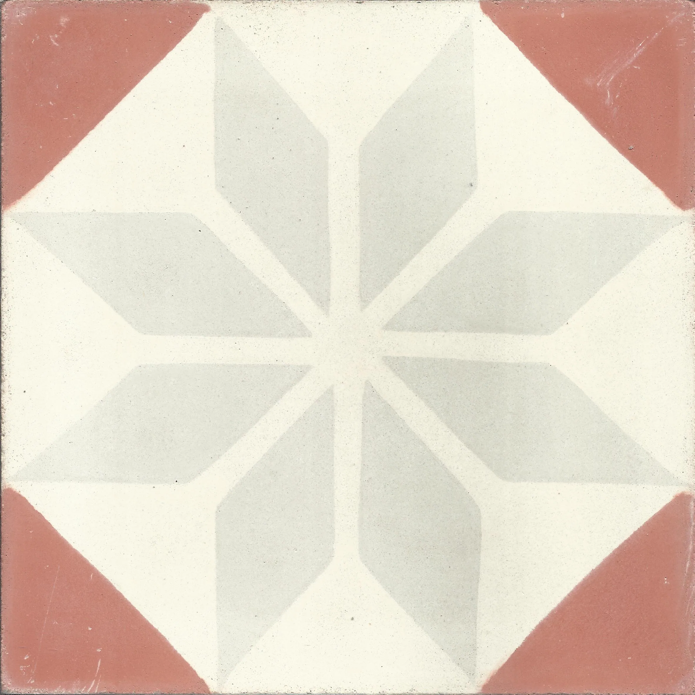 Botanical cement tile collection